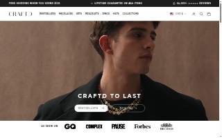 Crafted Automotive website