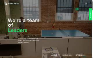 Trident Transport website