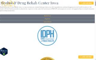 Cedar Rapids Recovery Center website
