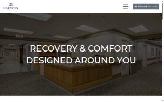 Harmony Cedar Rapids website