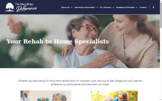 West Ridge Care Center website