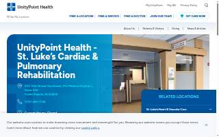 UnityPoint Health - St. Luke’s Cardiac & Pulmonary Rehabilitation website