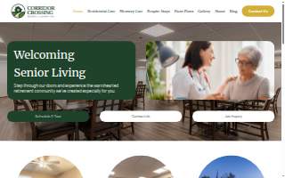 Corridor Crossing website