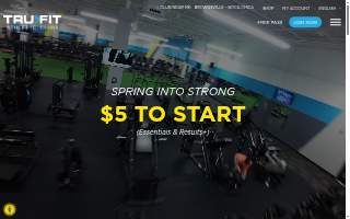 TruFit Athletic Clubs- Sunland Park Mall of El Paso website