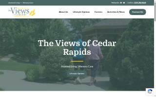 The Views of Cedar Rapids | MeadowView Memory Care website