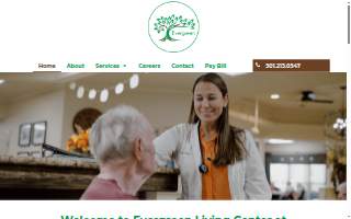 Evergreen Living Center at Stagecoach website