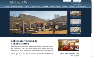 Robinson Nursing and Rehabilitation Center website