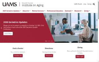 UAMS Donald W. Reynolds Institute on Aging website