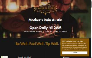 Mother's Ruin website