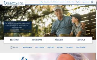 UMMC Jackson Medical Mall - Children’s Clinics website
