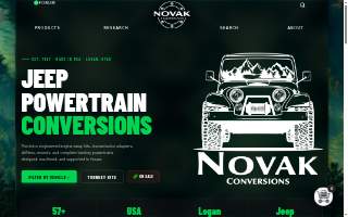 Novak Hair Studios website