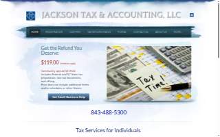 Jackson Tax and Accounting, LLC website