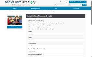 Highlands Management Group LLC website