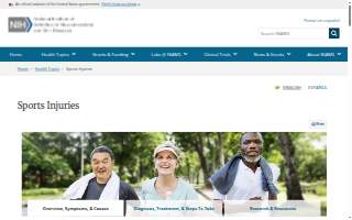 Injury Rehabilitation Center website