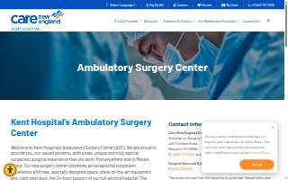 Specialty Care Building - Kent County Hospital Facility website