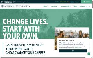 Antioch Wealth Management website