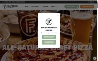 Flippers Tavern website