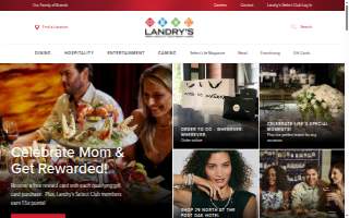 Landry's to Geaux, R. and Catering website