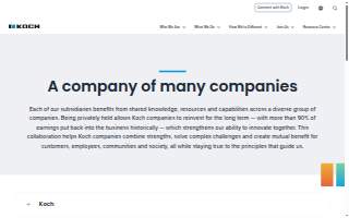 Koch Law Firm website