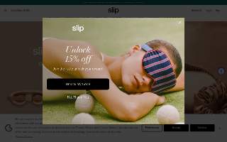 The Slip website