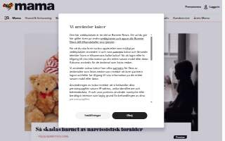 Mama's Take and Bake website