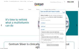 Centrum Health of Arlington website