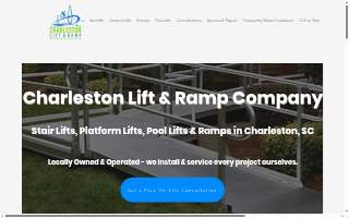 Charleston Lift & Ramp Company website