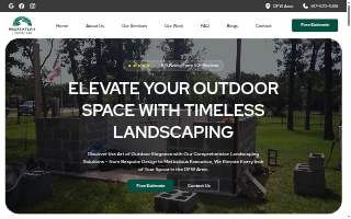 Broadstone Landscape website