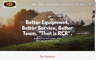 RCR Construction - General Remodeling Services website