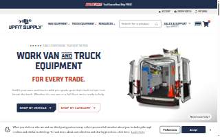 Upfit website