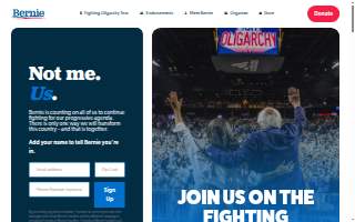Bernie's Espresso website