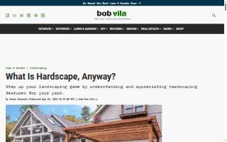Hardscape Utah website