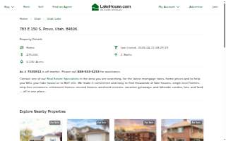 Utah Home Electric website