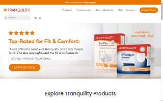 Tranquility Salon & Spa of Lincoln website