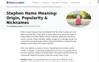 Stephen's Electric website