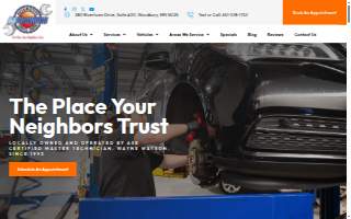 Autoworks website