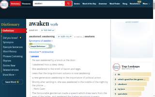 Awaken Chiropractic website