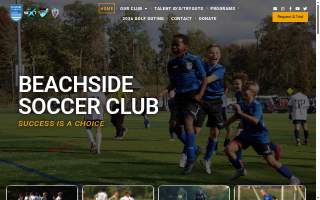Beachside Social website