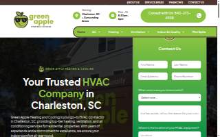 Green Apple Heating & Cooling, LLC website