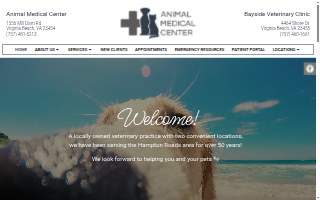 Animal Medical Center website