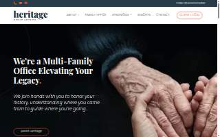 Heritage Wealth Advisors website