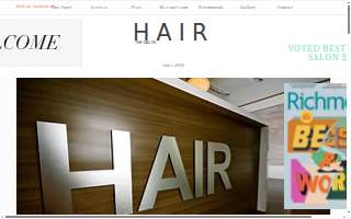 HAIR The Salon. website