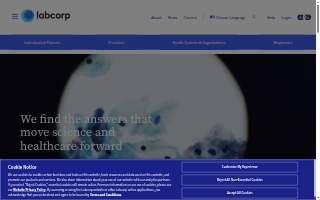 The Lab: Fitness and Training website