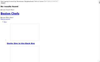 Chefs Kitchen website