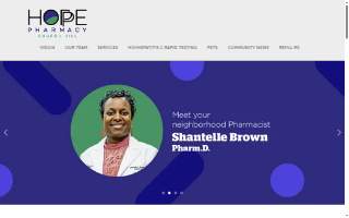 HOPE Pharmacy website