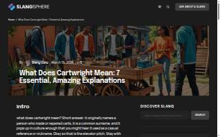 Cartwright Landscaping website