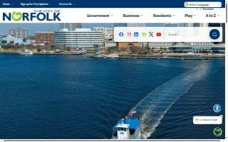 Norfolk Catering Company website
