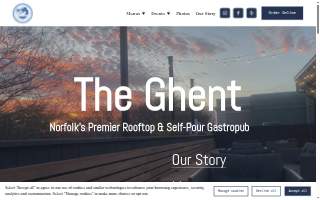 The Ghent website