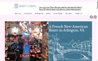 Maison Cheryl website