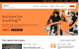 Aprio of Schaumburg website
